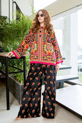 Digital Printed Silk 2-Piece Set