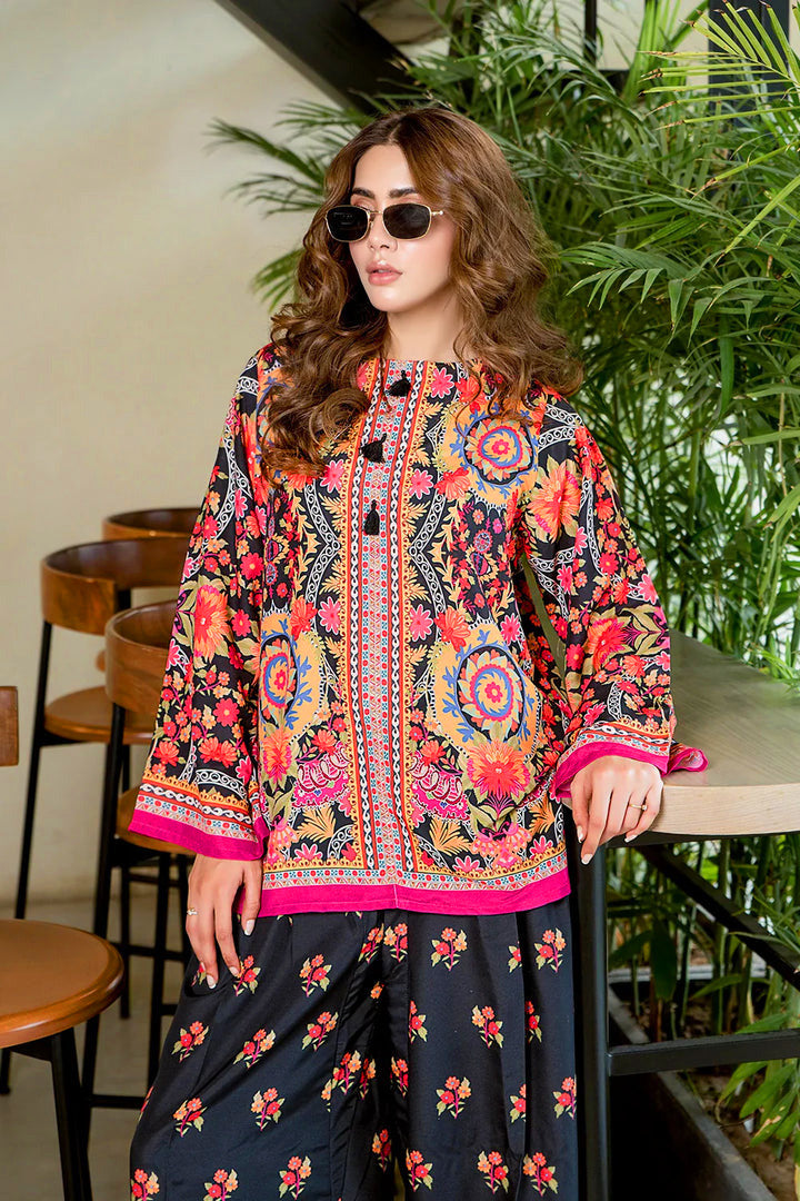 Digital Printed Silk 2-Piece Set